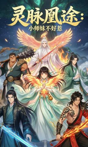 短剧《灵脉凰途：小师妹不好惹》海报