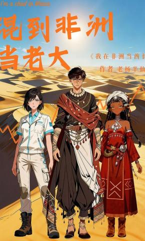 短剧《混到非洲当老大》海报