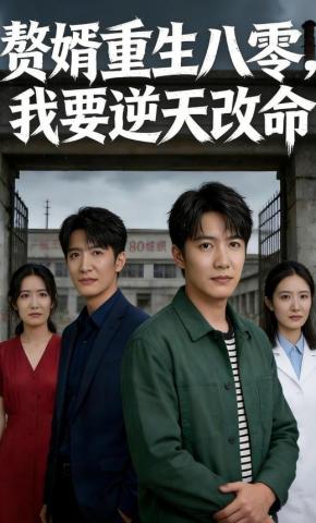 短剧《赘婿重生八零，我要逆天改命》海报