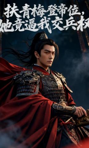 短剧《扶青梅登帝位，她竟逼我交兵权》海报