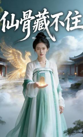 短剧《仙骨藏不住》海报