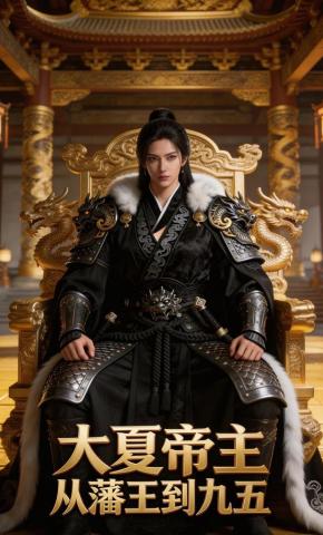 短剧《大夏帝主：从藩王到九五》海报