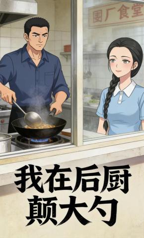短剧《我在后厨颠大勺》海报