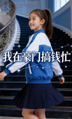 短剧《我在豪门搞钱忙》海报