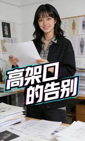 短剧《高架口的告别》海报