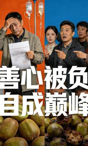 短剧《善心被负，自成巅峰》海报