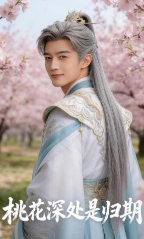 短剧《桃花深处是归期》海报