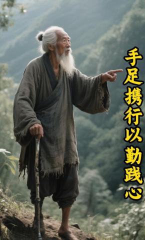 短剧《手足携行以勤践心》海报