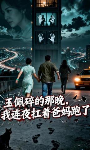 短剧《玉佩碎的那晚，我连夜扛着爸妈跑了》海报