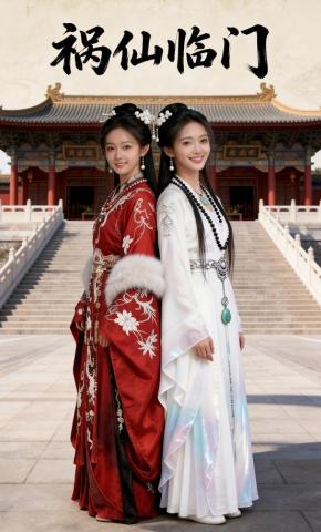 短剧《祸仙临门》海报