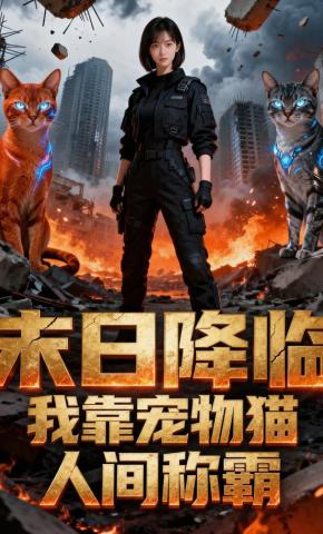 短剧《末日降临我靠宠物猫人间称霸》海报