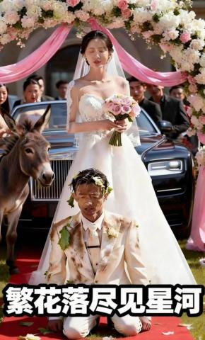 短剧《繁花落尽见星河》海报