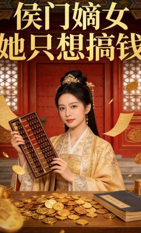 短剧《侯门嫡女她只想搞钱》海报