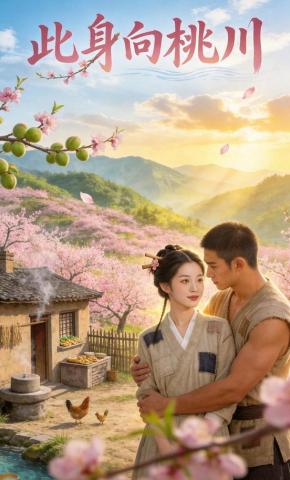短剧《此身向桃川》海报