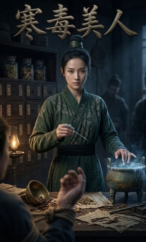 短剧《寒毒美人》海报