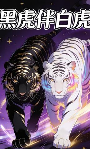 短剧《黑虎伴白虎》海报