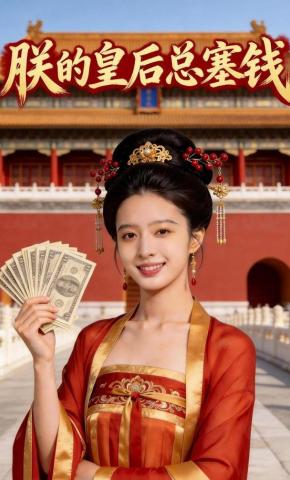 短剧《朕的皇后总塞钱》海报
