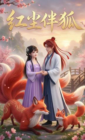 短剧《红尘伴狐》海报