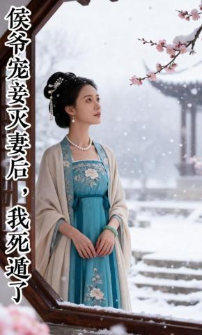 短剧《侯爷宠妾灭妻后，我死遁了》海报