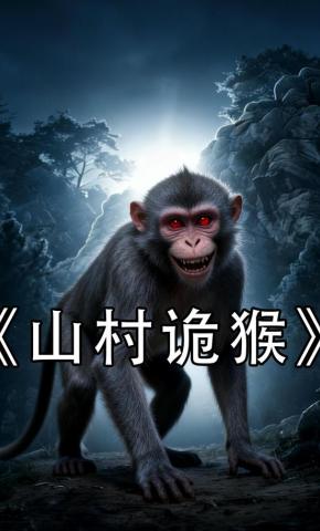 短剧《山村诡猴》海报