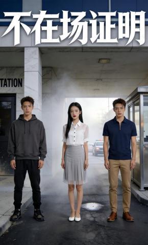 短剧《不在场证明》海报