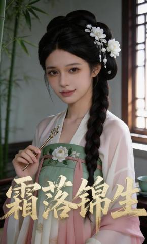 短剧《霜落锦生》海报