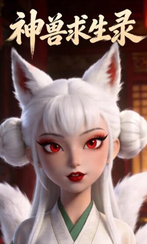 短剧神兽求生录海报