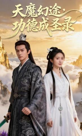 短剧《天魔幻途，功德成圣录》海报