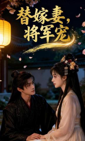 短剧《替嫁妻，将军宠》海报