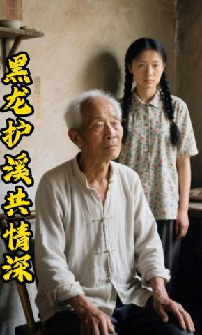 短剧《黑龙护溪共情深》海报