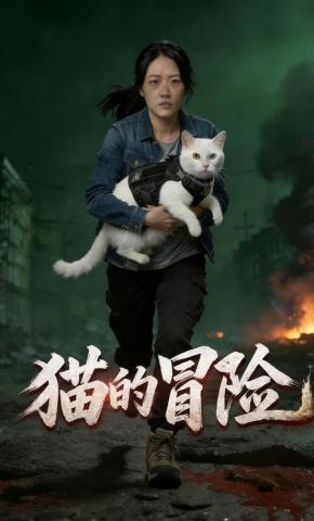 短剧《猫的冒险》海报