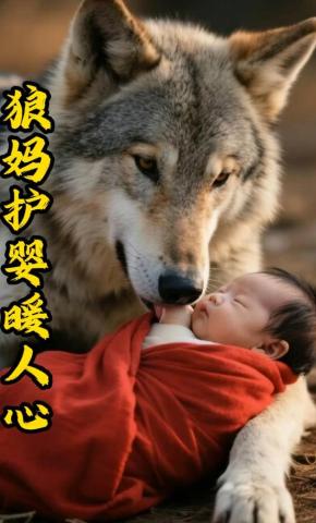 短剧《狼妈护婴暖人心》海报