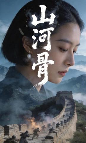 短剧《山河骨》海报