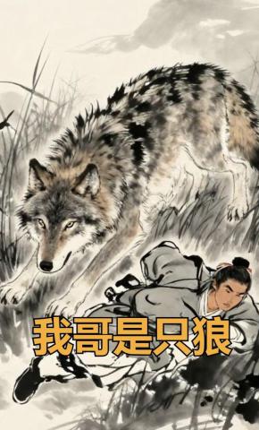 短剧《我哥是只狼》海报