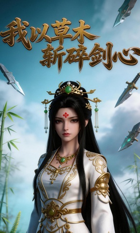 短剧《我以草木斩碎剑心》海报