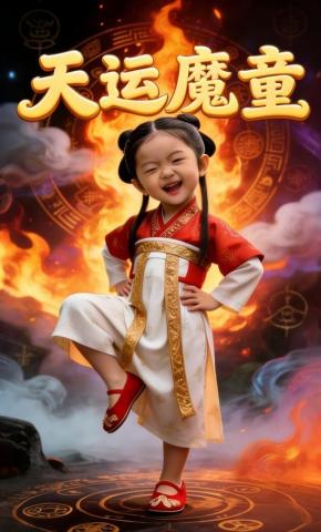 短剧《天运魔童》海报