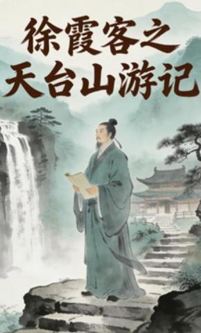 短剧徐霞客之天台山游记海报