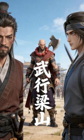 短剧《武行梁山》海报