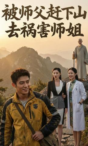 短剧《被师父赶下山去祸害师姐》海报