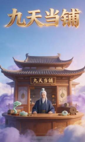 短剧《九天当铺》海报