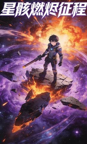 短剧《星骸燃烬征程》海报
