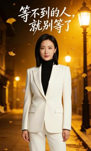 短剧《等不到的人，就别等了》海报