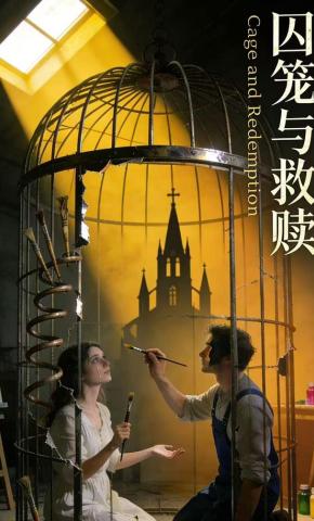 短剧《囚笼与救赎》海报