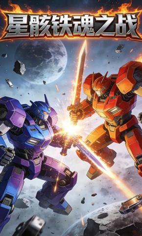 短剧《星骸铁魂之战》海报