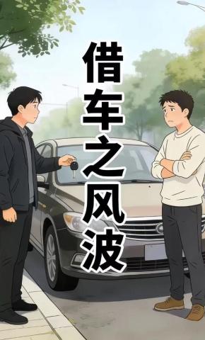 短剧《借车之风波》海报
