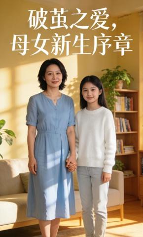 短剧《破茧之爱，母女新生序章》海报