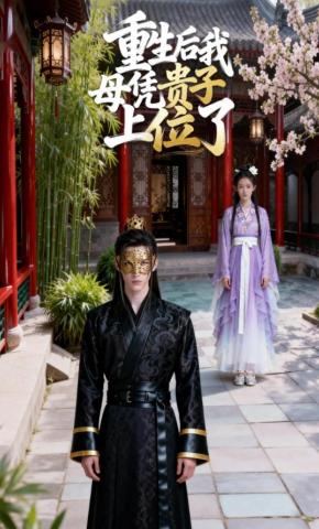 短剧《重生后我母凭子贵上位了》海报