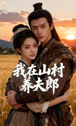 短剧《我在山村养夫郎》海报