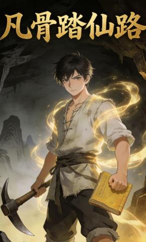 短剧《凡骨踏仙路》海报