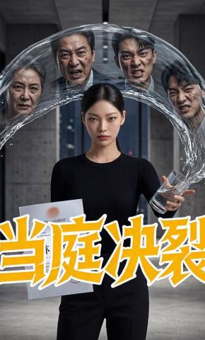 短剧《当庭决裂》海报